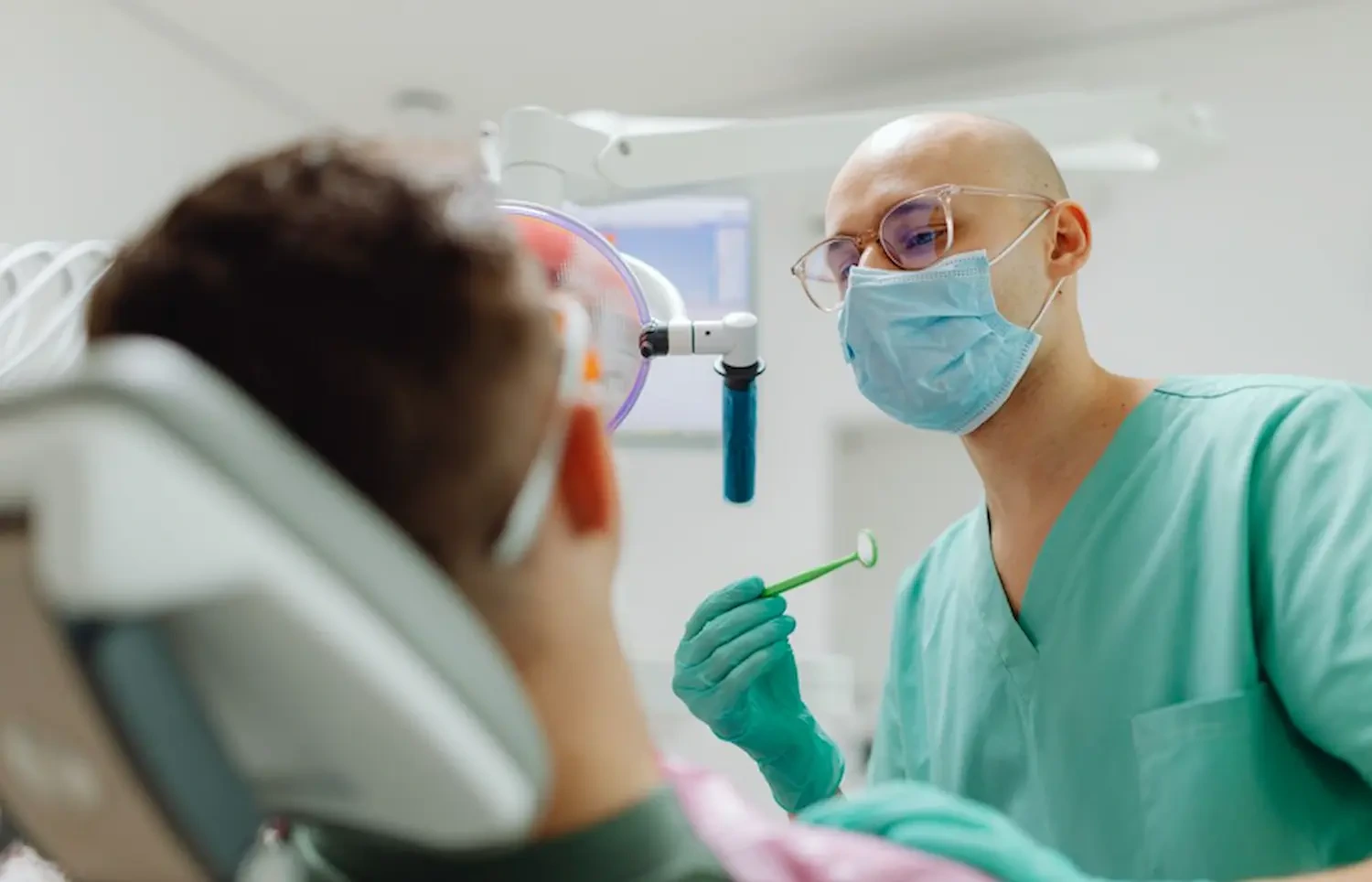 Emergency dentist in Fairdale, KY treating a patient during a same-day emergency dental appointment